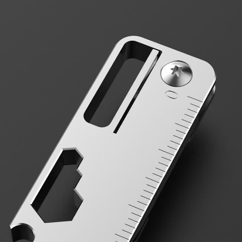 Portachiavi mini coltello pieghevole multifunzionale EDC-Tool 9 in 1 - image 6