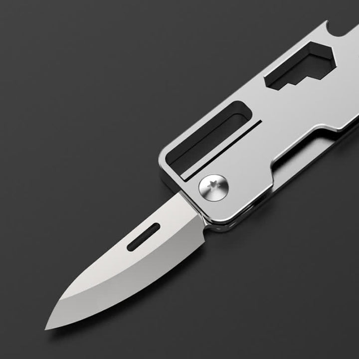 Portachiavi mini coltello pieghevole multifunzionale EDC-Tool 9 in 1 - image 5