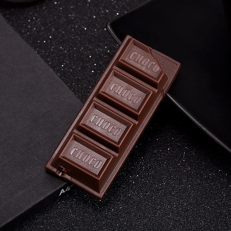 Accendino a butano creativo e divertente con aspetto di cioccolato - image 1