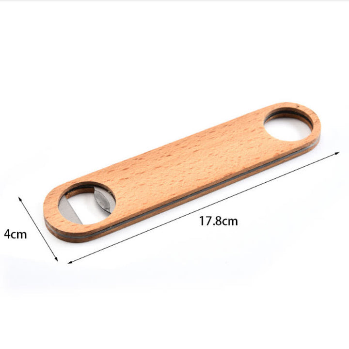 Apribottiglie in legno intagliato personalizzato per lo sposo - image 5