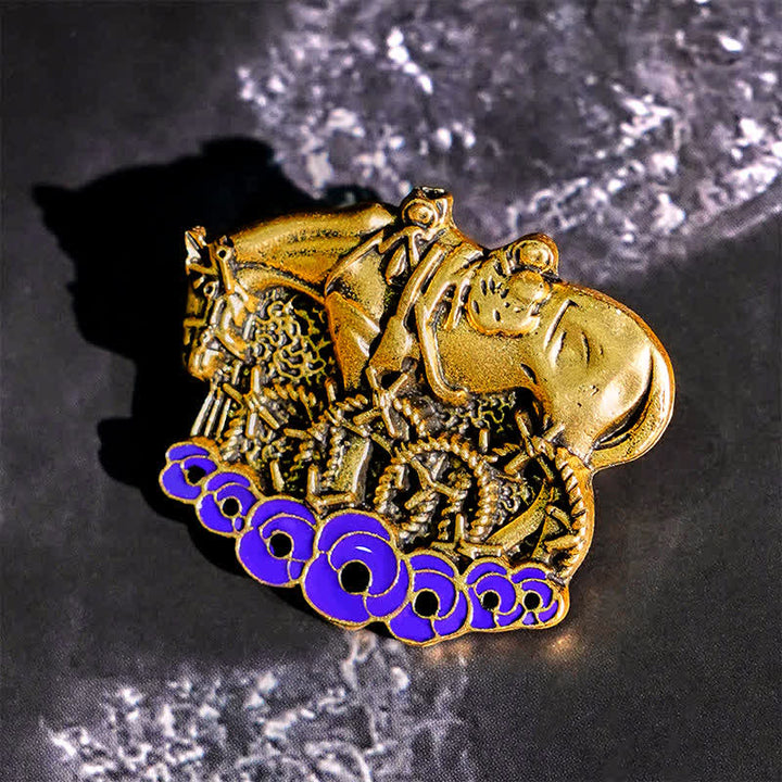 Spilla a forma di papavero viola "War Horse Remembered" - image 2