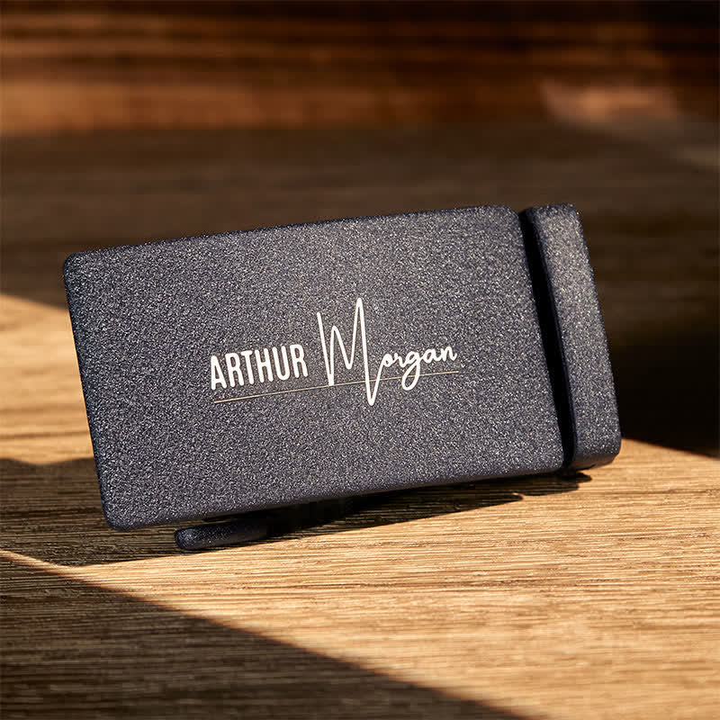 Idea regalo personalizzata Cintura in pelle con fibbia automatica fai da te personalizzata - image 11