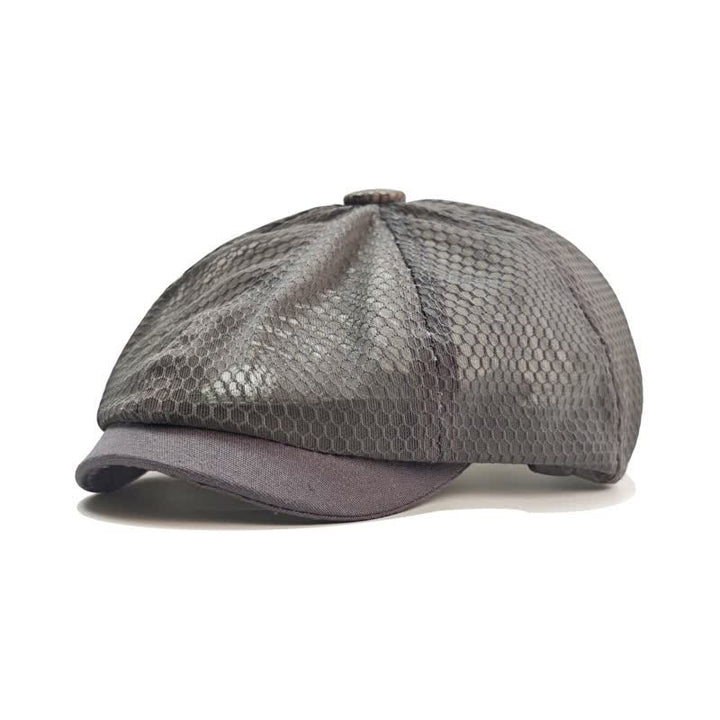 Cappello basco in rete traspirante semplice e tinta unita - Grigio - M (22"-22 7/8") - image 0