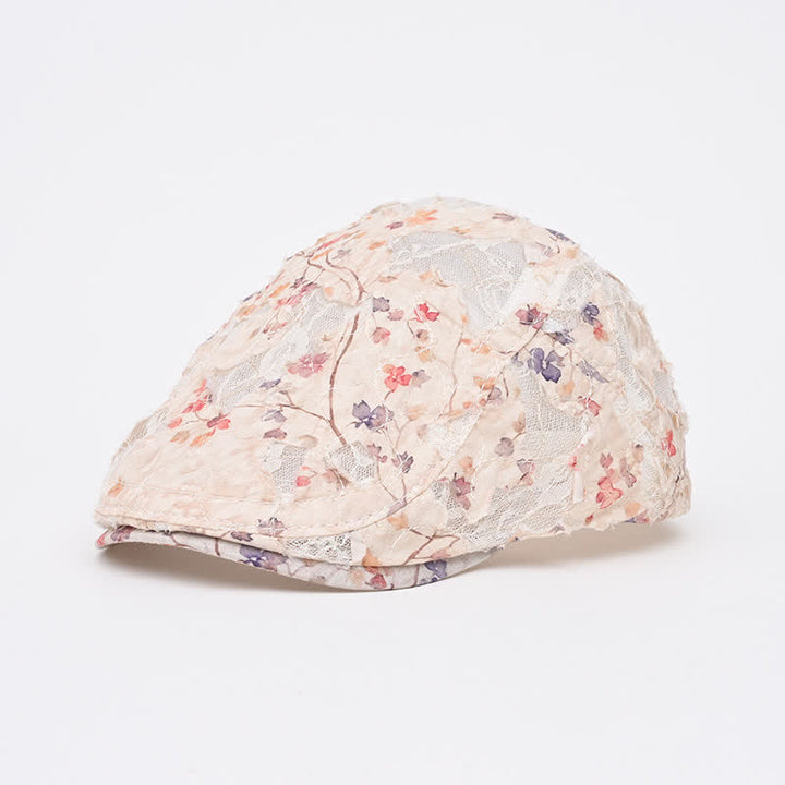 Cappello basco in tessuto a rete perforata retrò invecchiato - Stile n. 5 - Regolabile (22"-23 5/8") - image 10