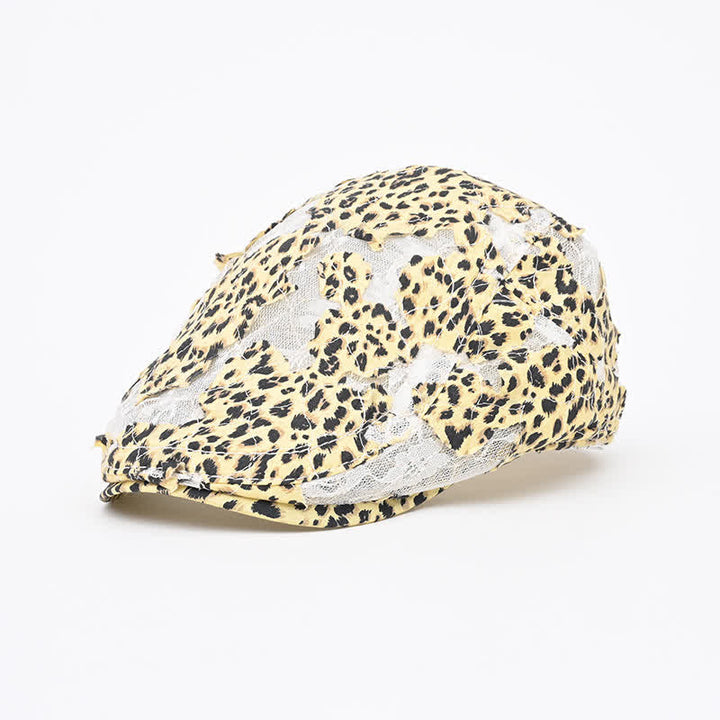 Cappello basco in tessuto a rete perforata retrò invecchiato - Stile n. 4 - Regolabile (22"-23 5/8") - image 9