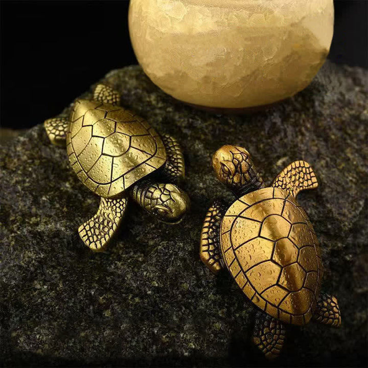 Mini accendino a cherosene ricaricabile a forma di tartaruga carina - image 2
