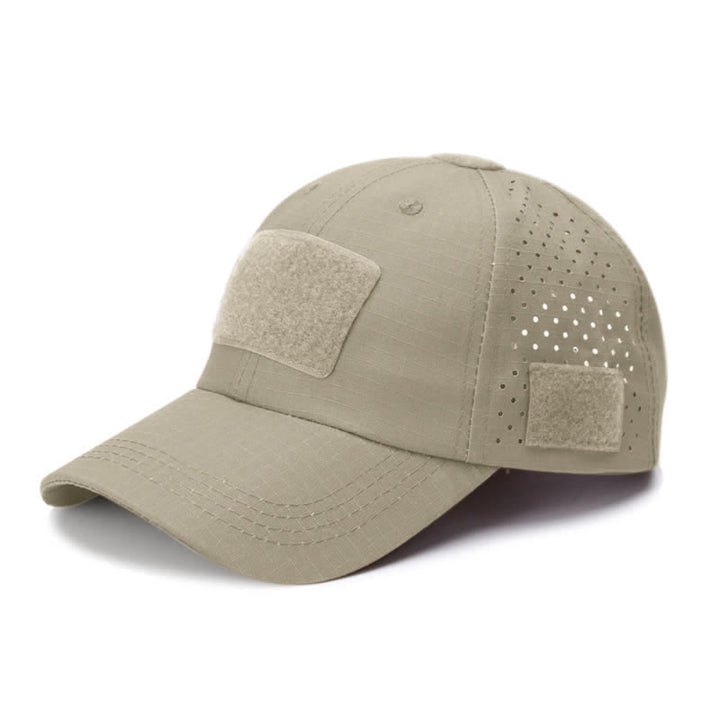 Cappellino da baseball mimetico traspirante con foro per occhiali in velcro - Stile n. 12 - Regolabile (circa 21 5/8"-23 5/8") - image 18