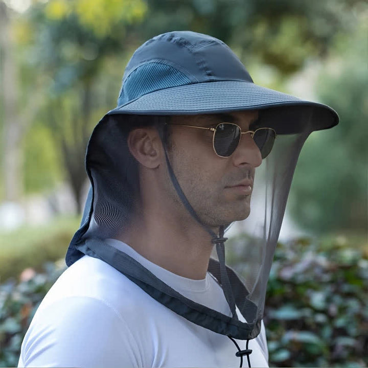 Cappello unisex anti-zanzare con protezione in rete - image 7