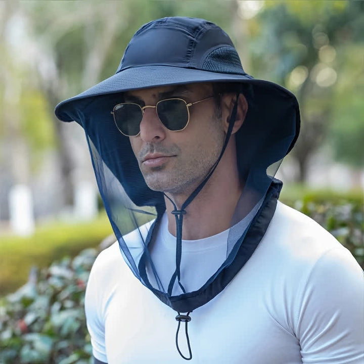 Cappello unisex anti-zanzare con protezione in rete - image 6
