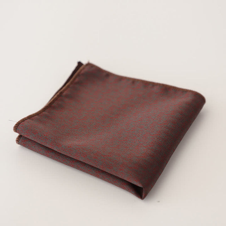 Fazzoletto da taschino da uomo vintage con motivi multipli - Stile n. 14 - image 17