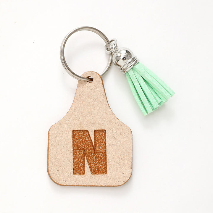 Portachiavi con nappa verde in stile minimalista Farm - N - image 15