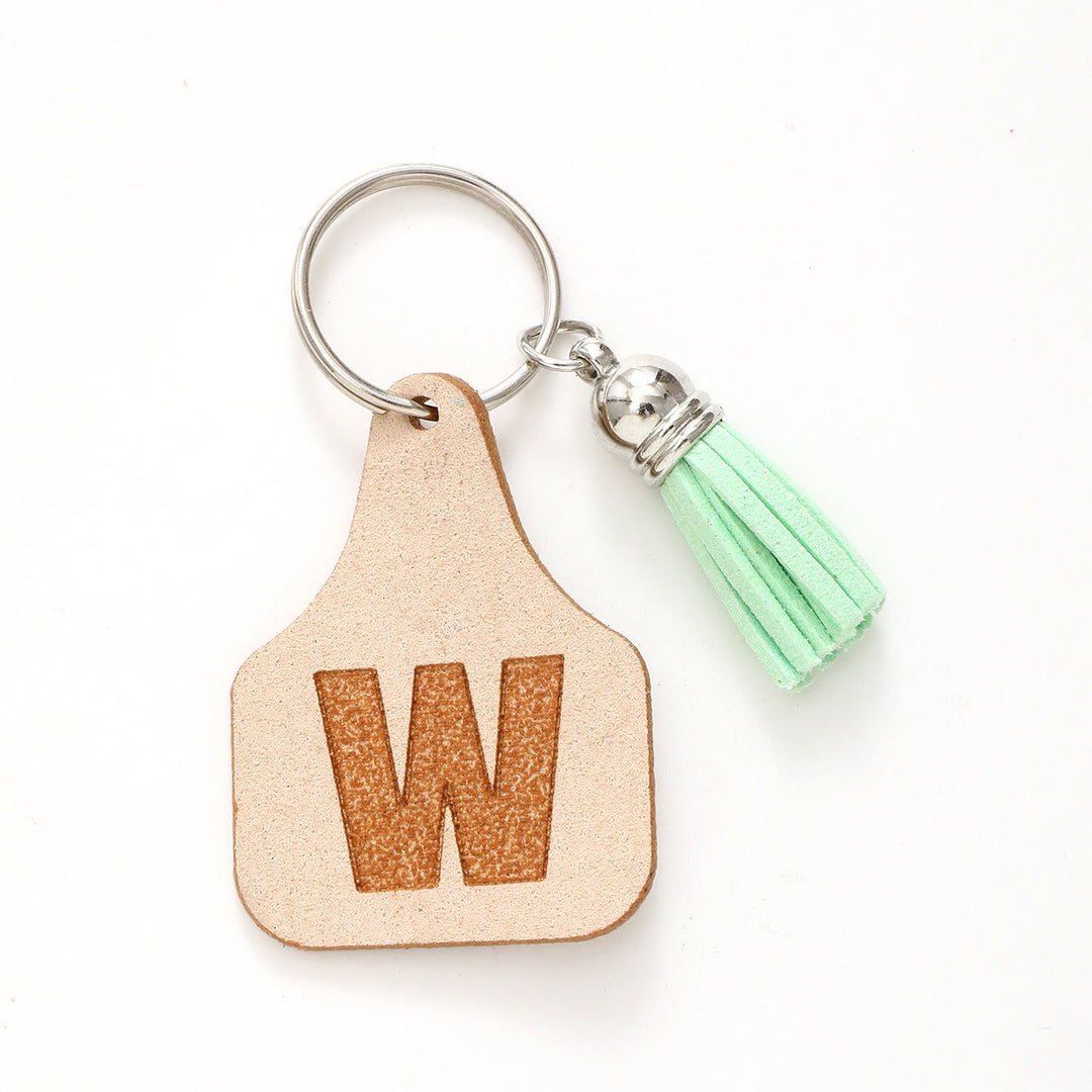 Portachiavi con nappa verde in stile minimalista Farm - W - image 24