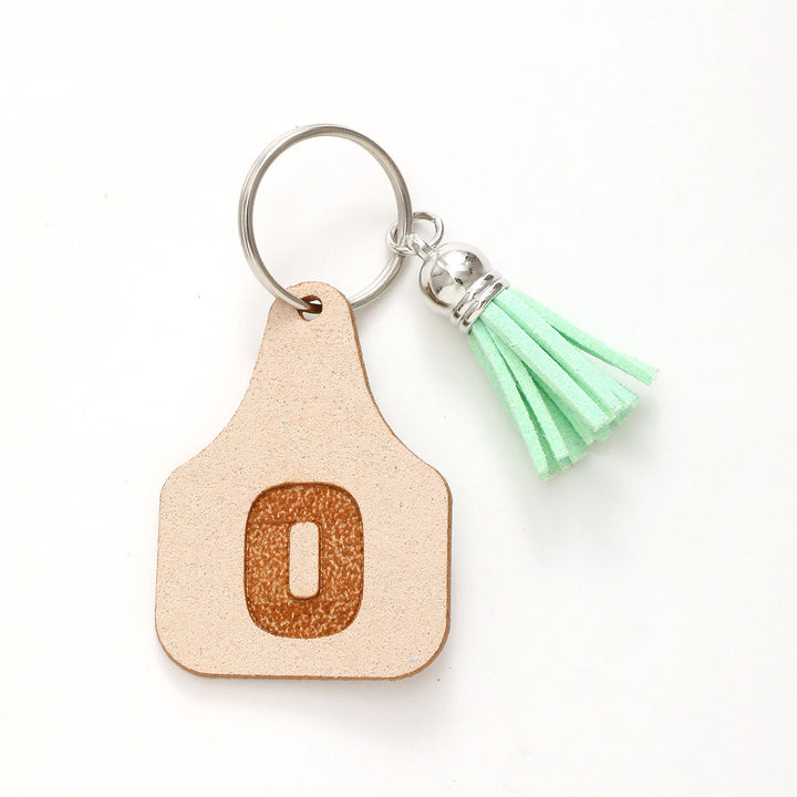 Portachiavi con nappa verde in stile minimalista Farm - O - image 16