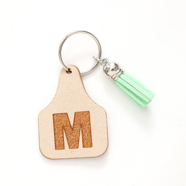 Portachiavi con nappa verde in stile minimalista Farm - M - image 14