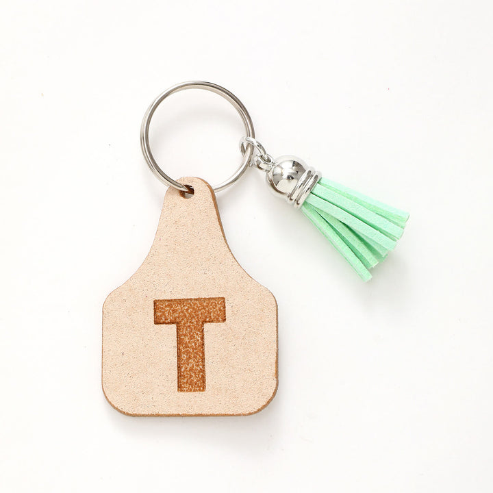 Portachiavi con nappa verde in stile minimalista Farm - T - image 21