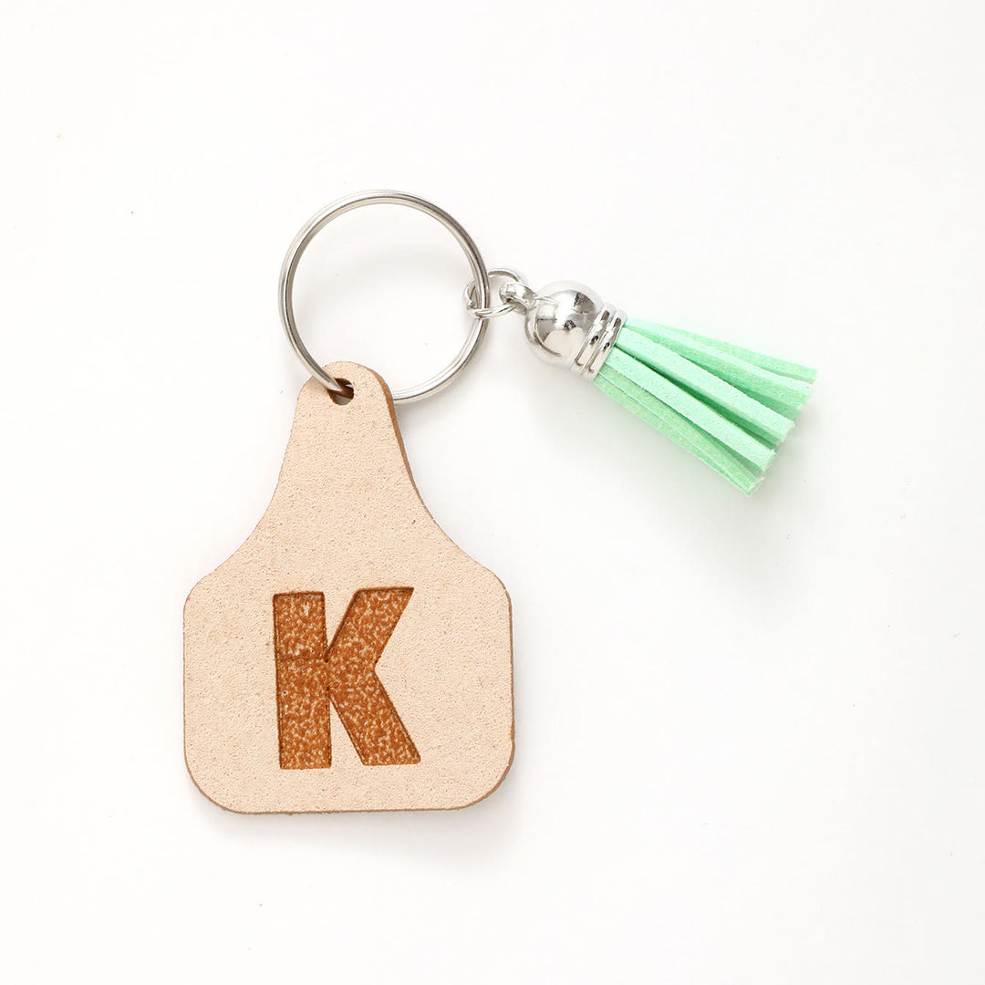 Portachiavi con nappa verde in stile minimalista Farm - K - image 12