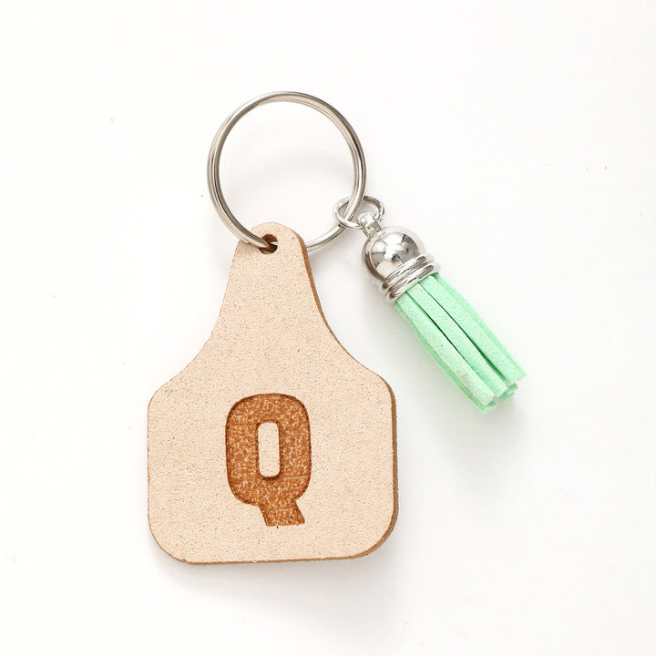 Portachiavi con nappa verde in stile minimalista Farm - Q - image 18