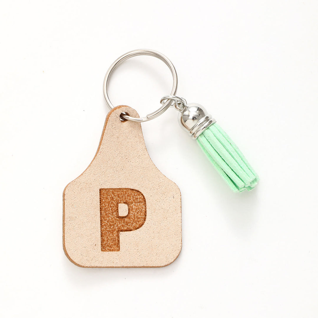 Portachiavi con nappa verde in stile minimalista Farm - P - image 17