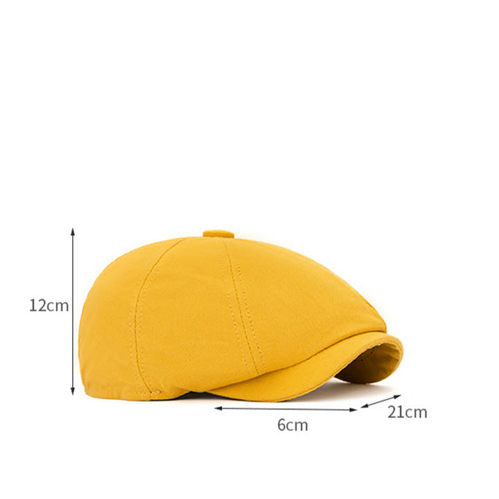 Cappello basco ottagonale retrò britannico primaverile ed estivo - image 9