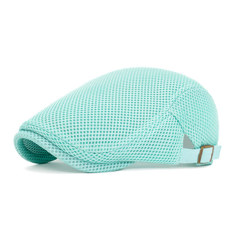Cappello basco estivo in rete tinta unita con parte superiore piatta - Ciano - Regolabile (22"-23 5/8") - image 17