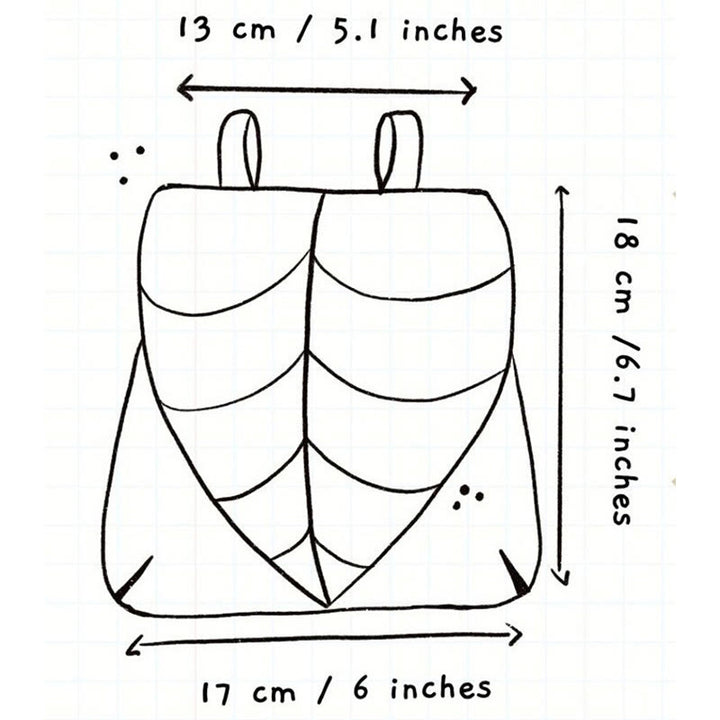 Borsa da cintura vichinga da donna a forma di foglia retrò di Halloween - image 10