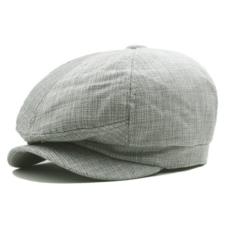 Cappello berretto ottagonale in tinta unita per pittore giovanile strillone - Grigio - L (23 1/4"-23 5/8") - image 1