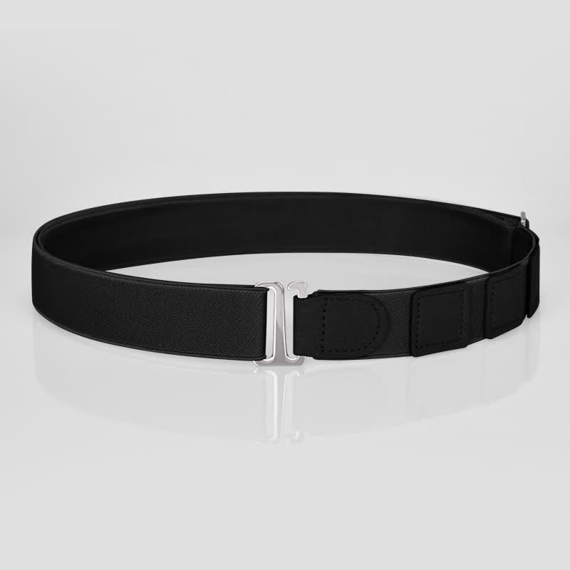 Cintura elastica regolabile da uomo per rimanere invisibile - Stile n. 2 - Nero - image 11