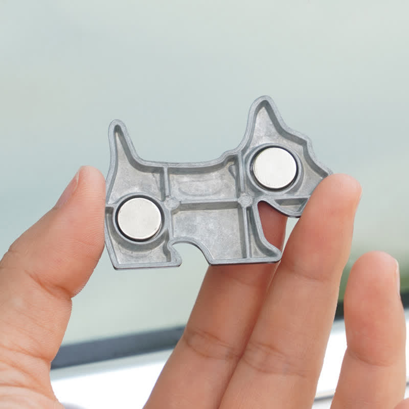 Adesivo per auto in metallo con simpatico cane per gli amanti degli animali - image 4