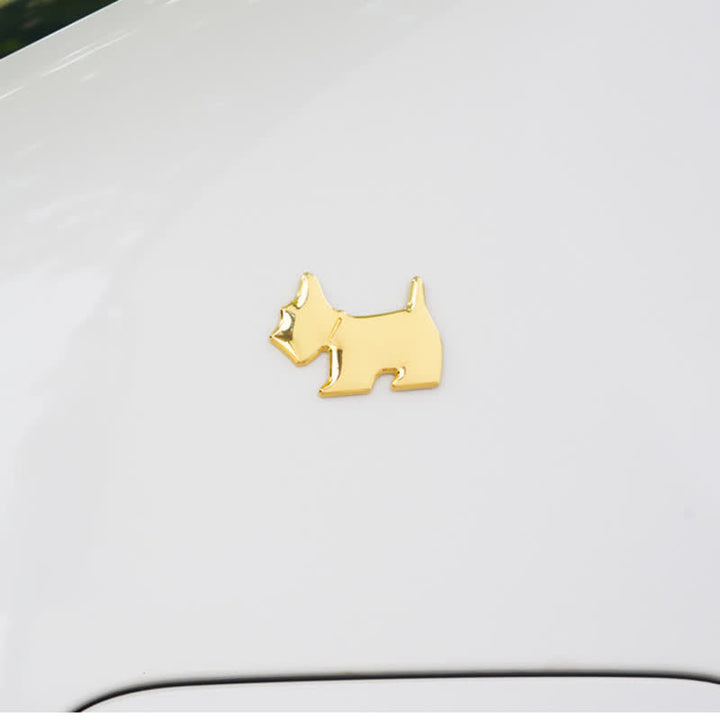 Adesivo per auto in metallo con simpatico cane per gli amanti degli animali - image 7