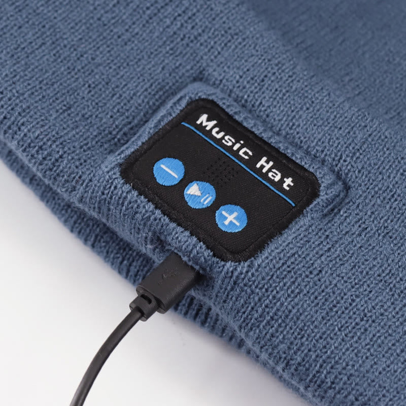 Berretto Bluetooth con musica invernale e illuminazione a LED - image 4