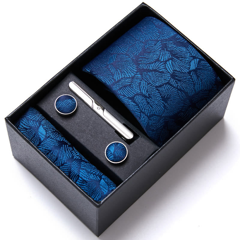 Set di 4 cravatte eleganti formali da uomo - image 0