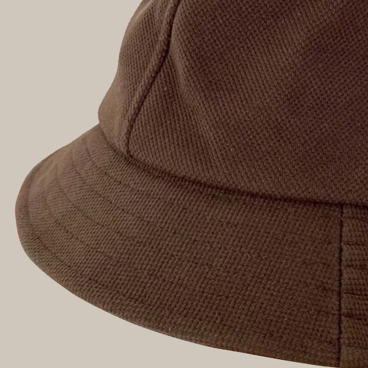 Cappello da pescatore invernale marrone con tesa ribaltabile Keep Warm - image 4