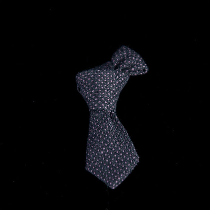 Spilla da bavero in tessuto da matrimonio a forma di mini cravatta creativa da uomo - Stile n. 3 - image 7