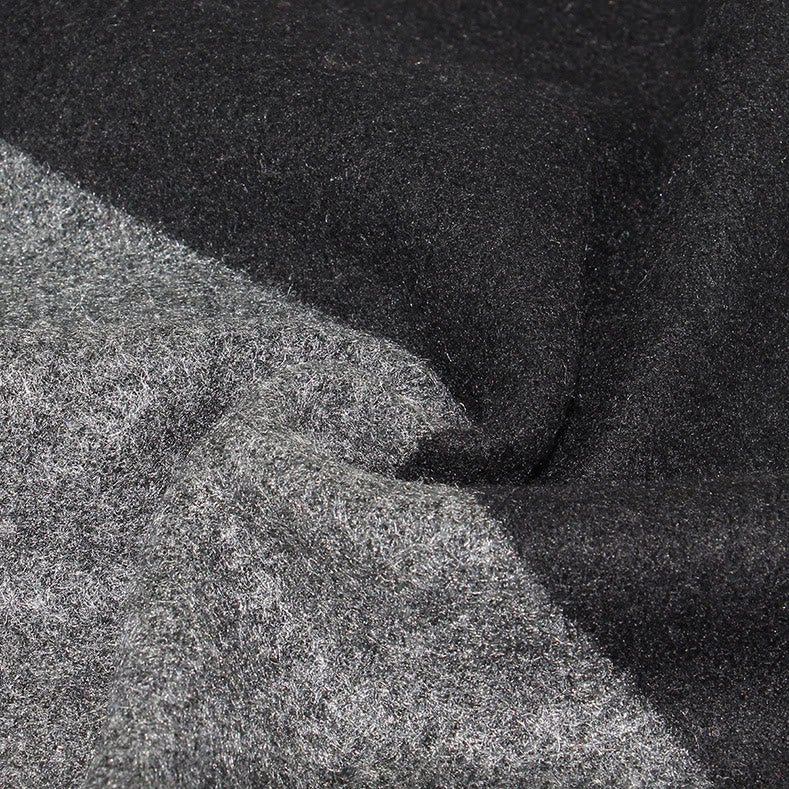 Sciarpa calda con nappe e dettagli a righe classiche da uomo - image 8