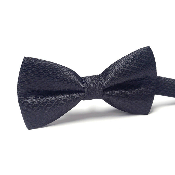 Papillon formale da uomo elegante, raffinato, sofisticato, alla moda, con doppio motivo - Stile n. 16 - image 16