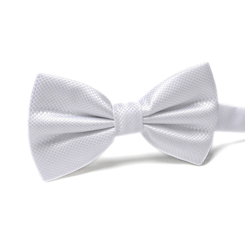 Papillon formale da uomo elegante, raffinato, sofisticato, alla moda, con doppio motivo - Stile n. 33 - image 33