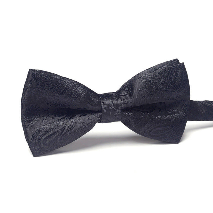 Papillon formale da uomo elegante, raffinato, sofisticato, alla moda, con doppio motivo - Stile n. 17 - image 17