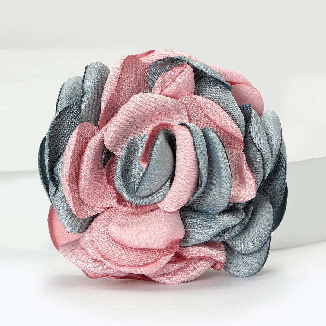Spilla multicolore elegante in raso lucido con rosa - Colori misti - image 14