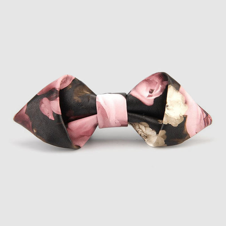 Papillon in pelle a punta con motivi floreali e decorati - Stile n. 5 - image 6