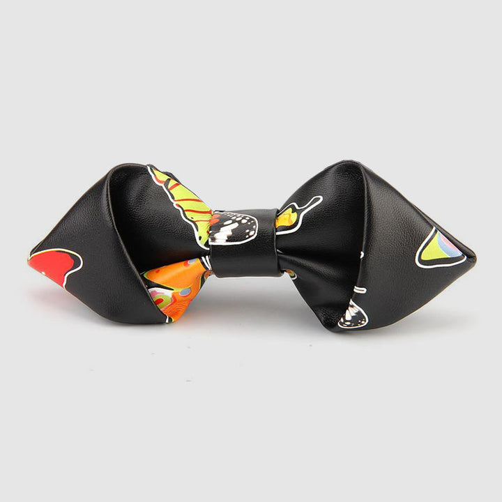 Papillon in pelle a punta con motivi floreali e decorati - Stile n. 10 - image 11