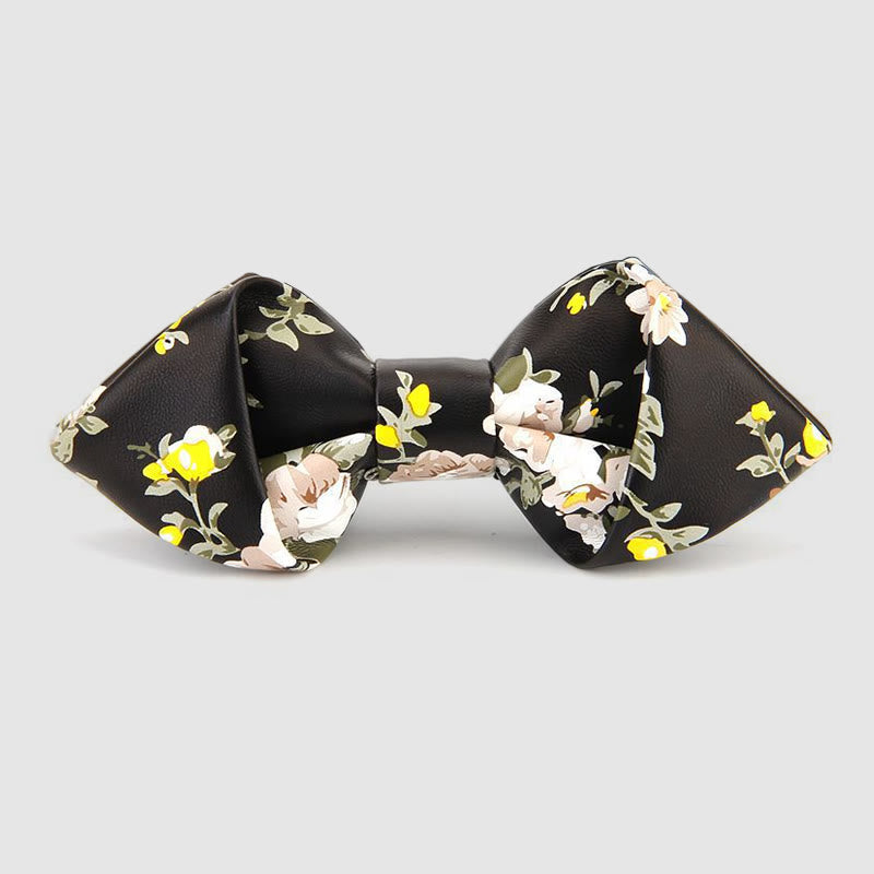 Papillon in pelle a punta con motivi floreali e decorati - Stile n. 6 - image 7