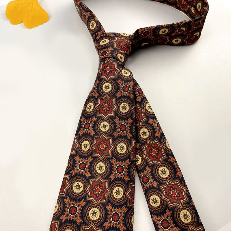 Cravatta da uomo personalizzata con motivo retrò e stile multiplo - Stile n. 3 - image 5