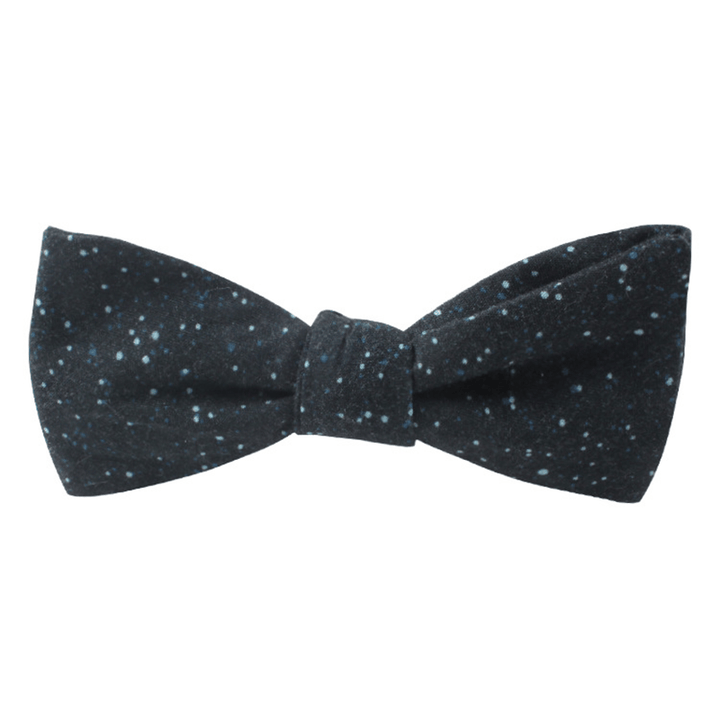 Papillon versatile in tessuto multi-fantasia da uomo - Blu scuro - image 0