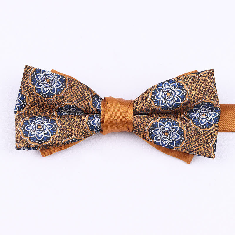 Papillon in tessuto con fantasia varia da uomo - Stile n. 11 - image 10
