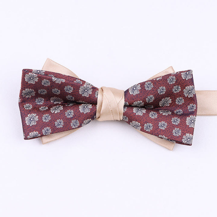 Papillon in tessuto con fantasia varia da uomo - Stile n. 14 - image 13