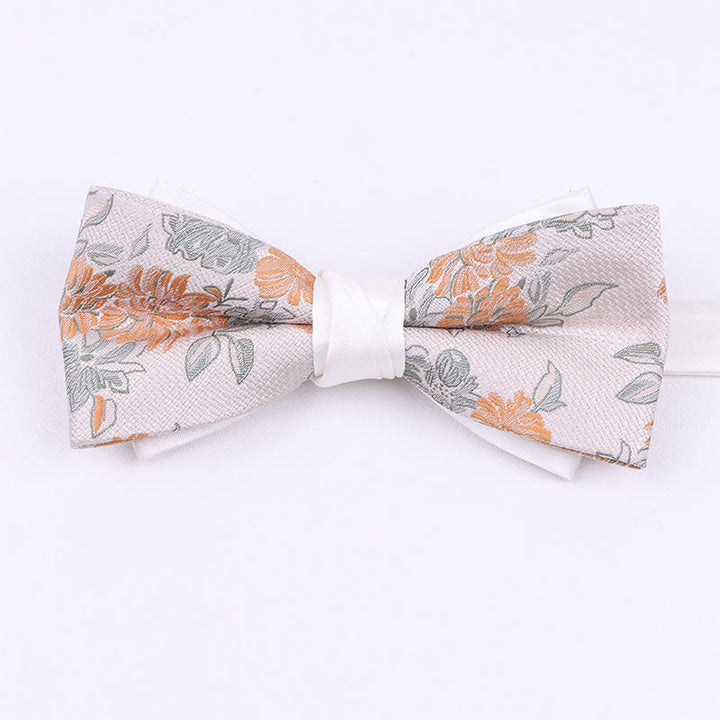 Papillon in tessuto con fantasia varia da uomo - Stile n. 16 - image 15