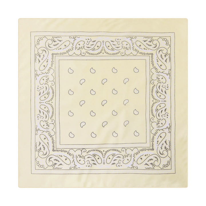 Fazzoletto da taschino vintage con stampa Paisley Cashew e fibbia a stella argentata - Stile n. 7 - image 8