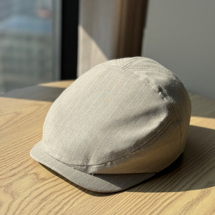 Cappello basco traspirante leggero a righe vintage - Bianco - Regolabile (21 1/4"-23 5/8") - image 5