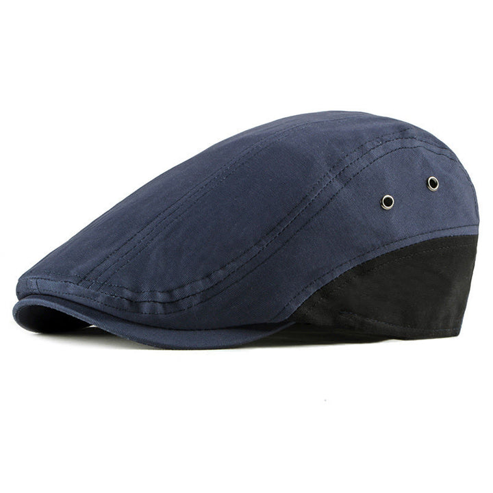 Berretto estivo casual traspirante con pannelli a contrasto. - Blu navy - Regolabile (21 5/8"-23 1/4") - image 4