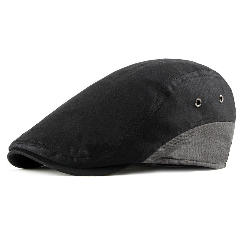 Berretto estivo casual traspirante con pannelli a contrasto. - Nero - Regolabile (21 5/8"-23 1/4") - image 3